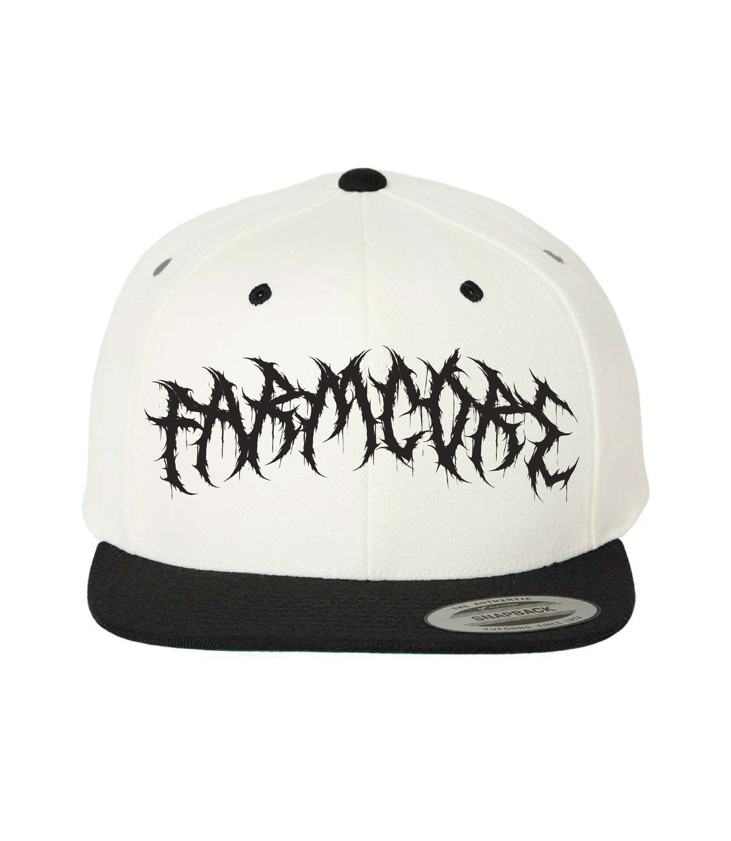 Farmcore Snapback Hat - Natural/Black